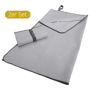 Спортивное полотенце Микрофибровое спортивное полотенце также доступно в наборе из 2 штук Dyckhoff, серый