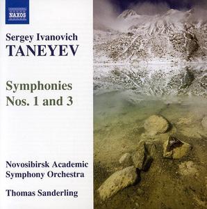 CD диск Taneyev / Novosibirsk Academic So / Sanderling: Symphonies Nos 1 & 3