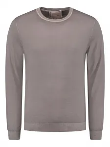 Свитер с круглым вырезом Doriani Cashmere, коричневый