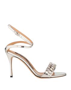 Сандалии Sergio Rossi, серебряный