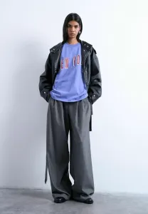 Футболка с принтом tskally Topshop, Bright Purple