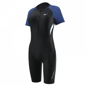 Купальник слитный One piece Mizuno, синий