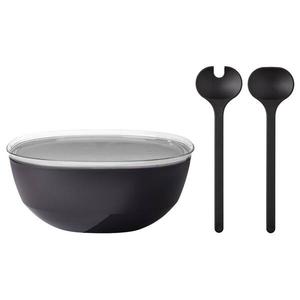 Сервировочная тарелка с салатниками silueta Mepal, черный