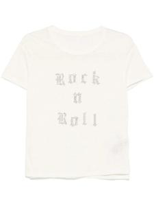 Футболка Zadig&Voltaire со стразами, нейтральный