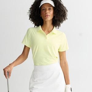 Женская поло для гольфа с коротким рукавом Tek Gear, Lovely Yellow
