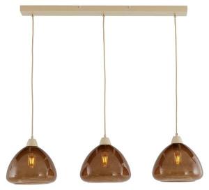 Подвесной светильник Light & Living BISHO, 26x19x94 см, коричневый