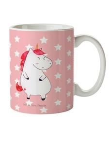 Детская кружка Единорог гнев без слов в пастельно-красном цвете Mr. & Mrs. Panda