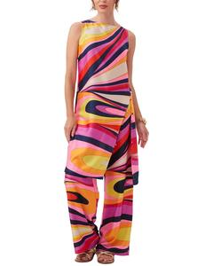 Макси-топ Trina Turk Auger, цвет multi