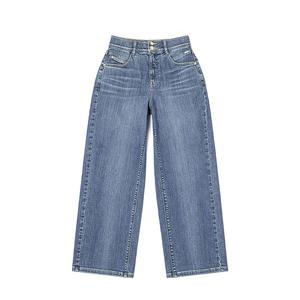 Lee Джинсы женские среднего синего цвета