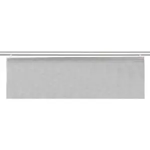 Раздвижная штора ALBERTA с липучкой, комплект из 3 шт., ВxШ: 245x60 см, непрозрачная, включая крепежные элементы Home Wohnideen, Brombeere