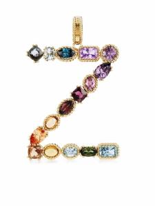 Подвеска Rainbow Alphabet Z из желтого золота Dolce & Gabbana, золотой