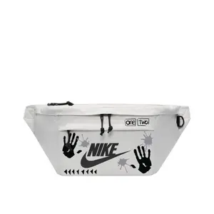 Nike Унисекс поясная сумка ручной работы с принтом в стиле стритвир, Mist Island Listening to The Wind