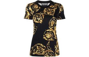 VERSACE JEANS COUTURE Футболка женская черная