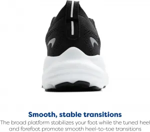 Женские кроссовки Brooks Glycerin 22 нейтральной амортизации, черный/серый/белый