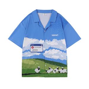 Рубашка унисекс HELIPORT, Полная печать