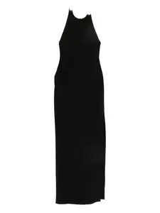 Платье с халтером и драпировкой Eleh, черный