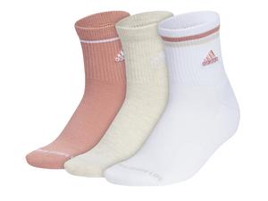 Носки adidas Cushioned Sport 2.0 Women's High Quarter Socks - 3 Pack, бежевый
