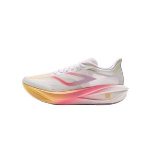 Беговые нескользящие амортизирующие с отскоком и воздухопроницаемостью низкие детские кроссовки LINING YOUNG, белый