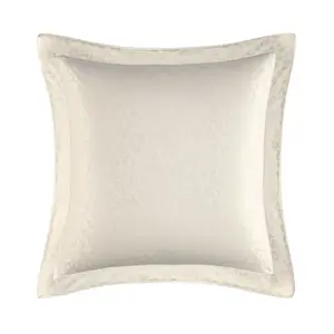 Наволочка Yves Delorme Leopard из атласа, 65х65, молочный