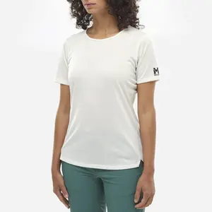 WANAKA LIGHT TS SS W Женская футболка Millet, бежевый