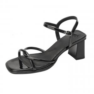 TATAYA Женские сандалии на одной застежке черные, цвет Black