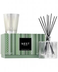 Классический набор из 2 свечей и аромадиффузора NEST New York, No Color