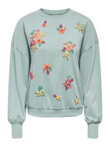 Толстовка ONLY ONLBROOKE, Olive/Mint/Fir