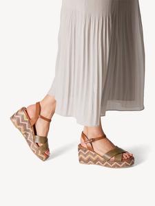 Классические босоножки Marco Tozzi, цвет olive comb