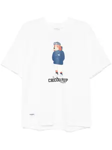 Футболка с графичным принтом Chocoolate, белый