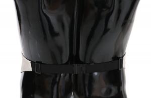 Элегантный шелковый белый узорчатый кушак Dolce & Gabbana