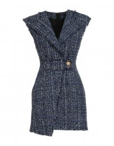 Мини-платье Balmain, синий