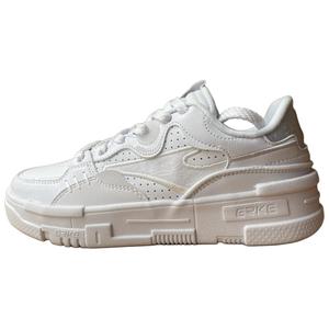 Скейтбордические кеды женские низкие белый/серый карандаш Erke