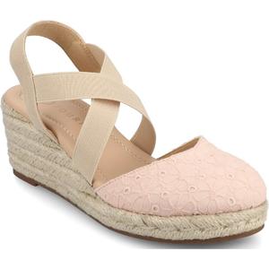 Эспадрильи на танкетке Ashlee от Journee, pink