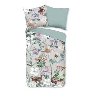 Постельное белье Good morning Fina, renforcé - gray - 155 x 220 см + подушка 80 x 80 см