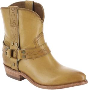 Женские короткие кожаные вестерн-сапоги Frye Billy - классический стиль ковбойский, прочное исполнение, удобная посадка, Banana - Earthquake