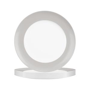 Тарелка Seltmann Weiden серый диаметр: 22,6 см