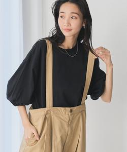 Хлопковый топ с объемными рукавами производства США Coen, цвет Black