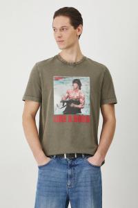 Хлопковая футболка Medicine, зеленый