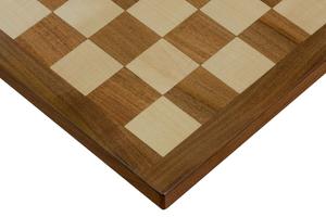 Шахматная доска из массива дерева (поле 45 мм) акация/самшит Sunrise Chess & Games