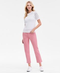 Женские прямые брюки до щиколотки Nautica Jeans, Bridal Rose