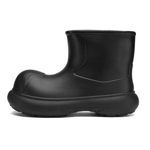 Водонепроницаемые износостойкие резиновые сапоги, увеличивающие рост, женские Darcy Sen, Black