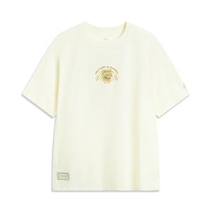 LINING Футболка GUGONG,LIANMINGKUAN Chinese Culture Series мужская Mother Of Pearl White