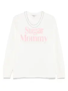 Хлопковая толстовка MARKGONG, белый