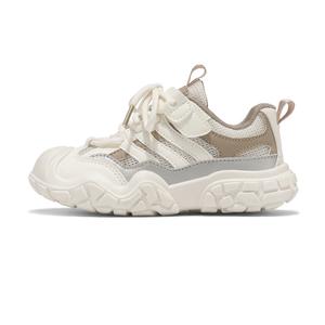 Амортизирующие, износостойкие, дышащие, нескользящие, низкие, детские, повседневные кроссовки для детей SUPEREDGE, белый/синий