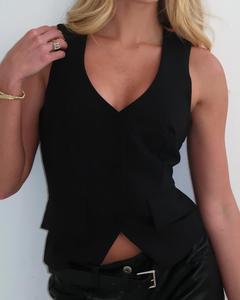 Майка Muse в черном цвете Et Clet