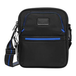 TUMI Средняя нейлоновая кроссбоди сумка Unisex Electric Blue & Black