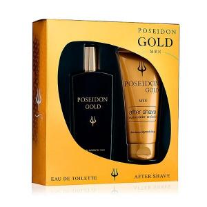 Мужской футляр Poseidon Gold Edt 1 шт Poseidon