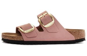 Birkenstock Arizona Шлепанцы с большой пряжкой унисекс, Pink