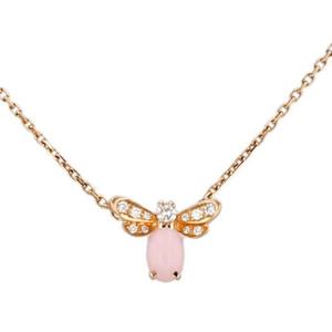 Chaumet Розовое золото ожерелье Attrape Moi Si Tu M'Aimes