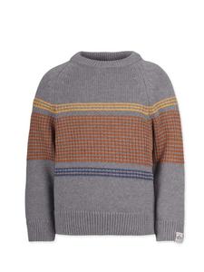 Пуловер Band of Rascals Strick 70th Stripes, серый